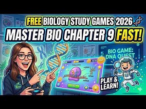 FREE Biology Study Games 2026 🧬 Master Bio Chapter 9 Fast!