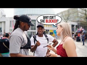 Making Couples Switch Phones LOYALTY TEST - Public Interview Birmingham