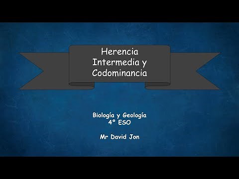Problemas Herencia Intermedia y Codominancia 4º ESO