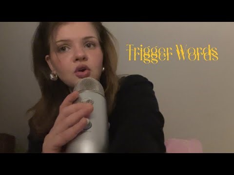 asmr|| close up repeating words