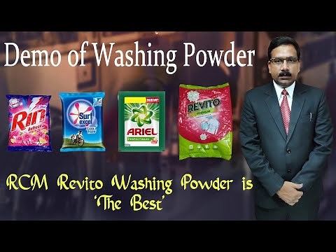 RCM Washing Powder is THE BEST✔ | Product Demo