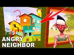 Found a SECRET PLAN and a SECRET ROOM of an Evil NEIGHBOR! Angry Neighbor game from Cool GAMES