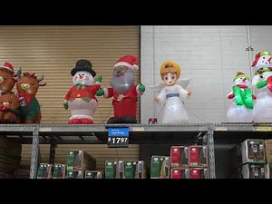 🎅😇2025 Walmart Christmas Inflatables Decorations Display