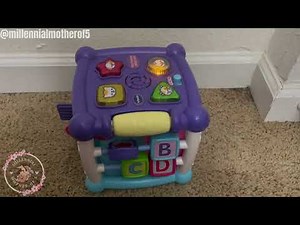 🎉 Ultimate Toddler Toy Review! VTech Busy Learners Activity Cube – Fun & Learning Combined! 🚼💜