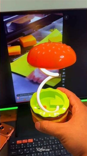 Why This Burger‐Shaped Desk Lamp Is the Funniest Study Gadget! #burger #studylamp #crazygadgets