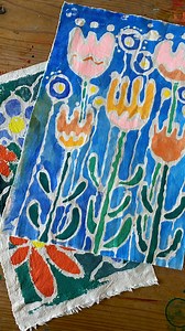 15K views · 270 reactions | Did you know, you can create batik with PVA glue and acrylic paints? Head to my blog article for all the details. You can find it through the link in my bio or use the words BATIK PLEASE in the comments and I’ll DM you a link. Happy crafting friends! | Mini Mad Things | Facebook