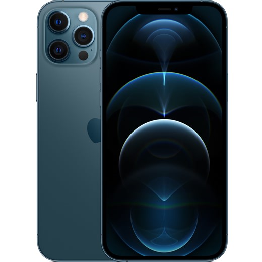 Buy the Apple iPhone 12 Pro Max 128GB - Pacific Blue - (A-Grade Refurbished) -... (  ) online