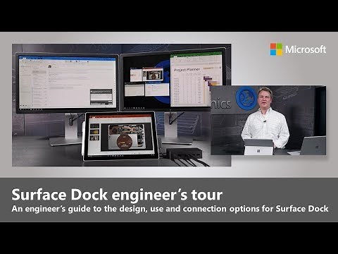 Tour of the Microsoft Surface Dock