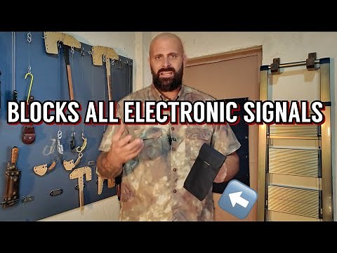 Electronic Signal Blocking w/ Off Grid Faraday Cage Bag Technology