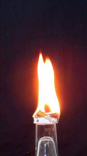 Burning| Burning a box of matches with an iron ball | burning experiment #shorts