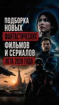 Подборка новых фантастических фильмов и сериалов лета 2026 #кино #фильм #чтопосмотреть #новыефильмы