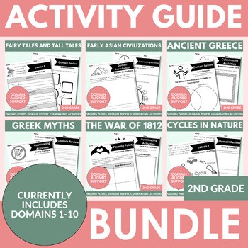 CKLA 2nd Edition | Lesson Activities and Domain Review | Domains 1-12