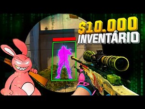 Zuhn não para... XITANDO com INVENTÁRIO de R$53.000,00! (Script de BHOP, aimbot & no recoil)
