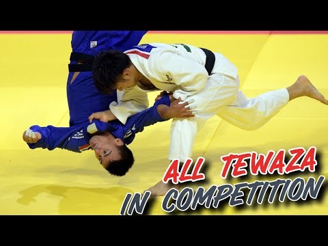 ALL TEWAZA in judo competitions - Real examples of the 16 TEWAZA throws!