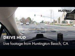HUDWAY Drive Live Footage