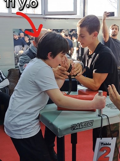 Left-Handed Arm Wrestler: The Georgian Young Prodigy
