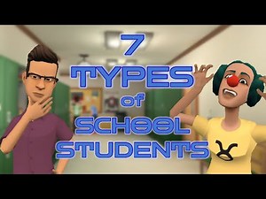 7 Types of School Students | Plotagon [SUBTITLED]