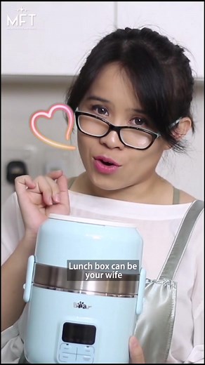 Cook with Bear Electronic lunch box with @arielkohthemermaid. Rice coo...