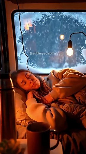 Snow Falling, Tea Steaming, Heart Calm ☕❄️