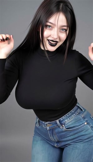 Am I your plus size Goth gf? #goth #gothgirl #gothgf #trend #fyp