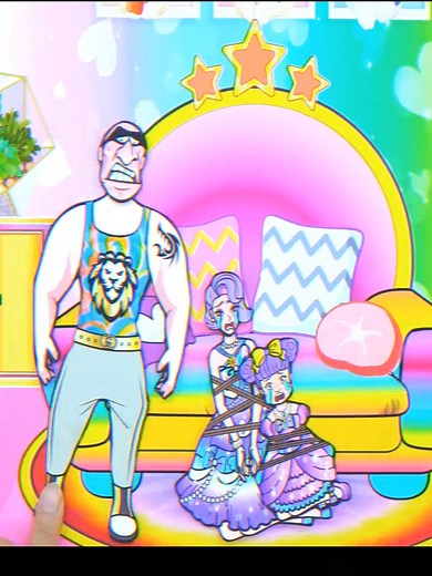 Royal Family vs Poor Family: A Paper Animation Story