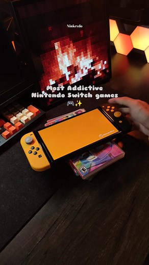 What is the most addictive game you played on Nintendo Switch? 🎮✨ #nintendoswitch #nintendoswitchgames #addictivegames #gamecommunity #handheldgaming #cozy #cozygaming #gamingvideos #fyp