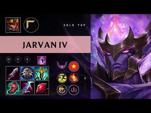 Jarvan IV Top vs Gnar - VN Master Patch 26.08