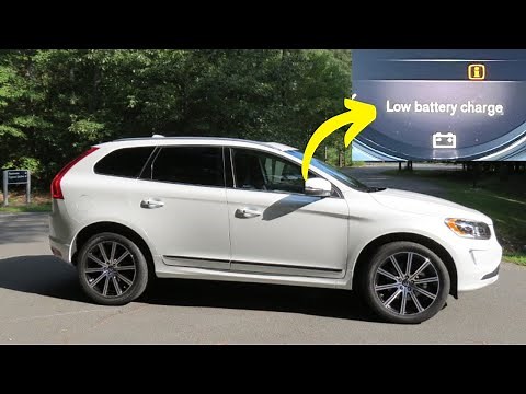 Volvo XC60: “Low Battery Charge” Message