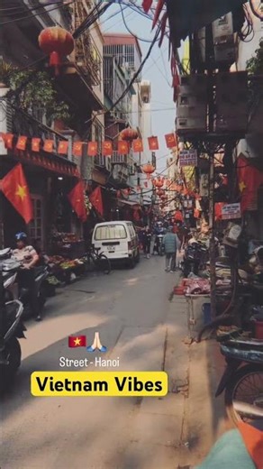 Heart of Hanoi😍🇻🇳ASMR Sound #cityupdate #asmr #travel #vietnam #realax
