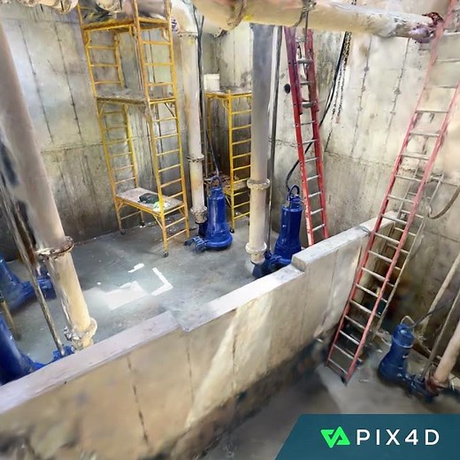 Construction site safety with PIX4Dcatch and Gaussian splatting