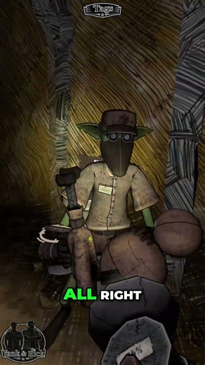 Found a 'No Touchy' Button Bad Idea! #gaming #vr #funny #gameplay #shorts #deadlydelivery