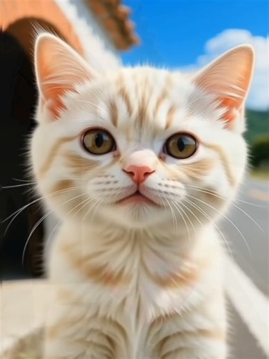 Naughty kitten 🐾 steal his food and enjoying 😇 | AI cat funny story 😍 #aicatstory #funny #foryou #cute #foryoupage