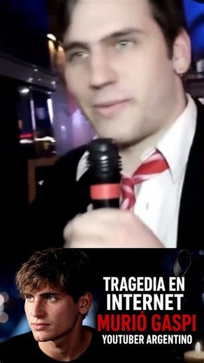 🕊️ Gaspi, the 23-year-old Argentine YouTuber, has died