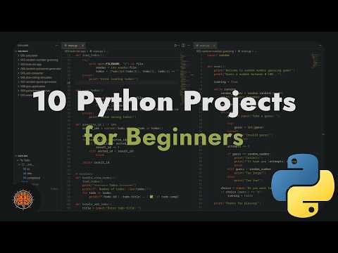 🐍 10 Python Projects for Beginners - Incredible Python