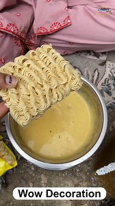 19K views · 74 reactions | Unique & amazing Maggi recipe you must try #noodles #maggi | Wow Decoration | Facebook