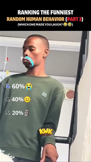 Ranking the Funniest Random Human Behavior😂(Part 3) #shorts #funny