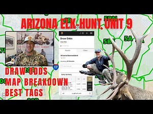 Arizona Unit 9 | Elk Hunting Complete Breakdown | Hunting Spots + Bonus Point Draw Odds