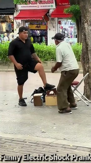 Funny electric shock prank #foryou #prank #funny #youtube #electricshock Funny electric shock prank