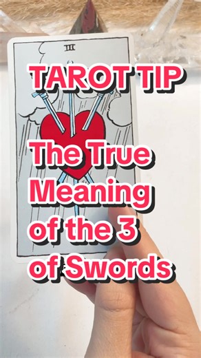 Understanding the True Meaning of the 3 of Swords in Tarot