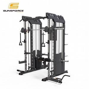 [Hot Item] Multi Functional Trainer Barbell Gym Squat Rack Smith Machine
