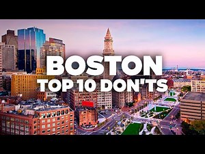 TRAVEL MISTAKES TO AVOID IN BOSTON! Essential Tips for Your Trip!
