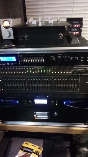 testing new studio rack build