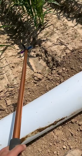 Poly pipe season once again #getsoaked #fyp #fy #Arkansas #870 #farmer #farm #satysfying #viral