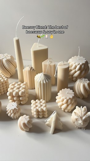 Beesoy Blend 🐝🌱 #candles #diy #beeswax #soywax | Raw Essentials