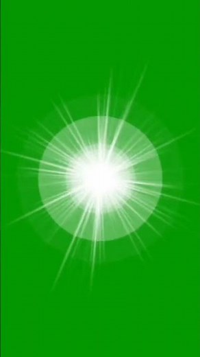 Shining Green Screen Free to Use Video VFX Effects Chroma Key Editing