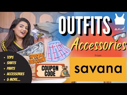 All in one savana haul | Organizers | Tops & pants | accessories | tryon | Coupon code | gimaashi