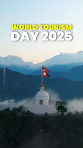 Happy World Tourism Day 🇳🇵 Here’s to exploring cultures, creating memories, and discovering the wonders of our world. #reelsnepal #reelsinstagram #nepal #nepali #travelnepal #visitnepal Ever visited Nepal? | 'Nepal' 8th wonder of the world