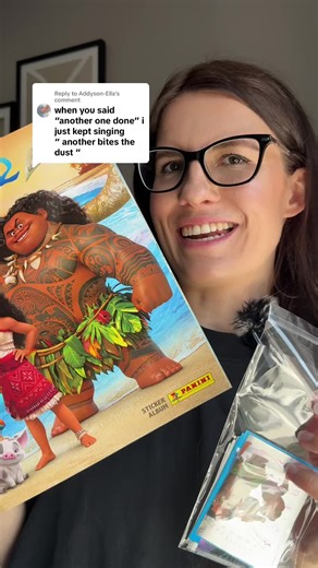 Replying to @Addyson-Ella finishing the Moana 2 Sticker Album 👏 #moana #disney #stickers #nostalgia #panini