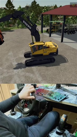 #farmingsimulator #fs25 #excavator #bagger #fyp