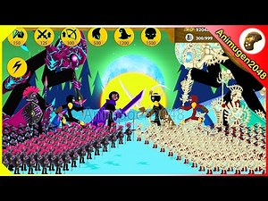 EPIC FINAL BOSS SHOWDOWN: VAMPIRE VS UNDEAD XIPHOS BONELORD | Stick War Legacy God | Animugen2048